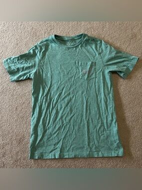Vineyard Vines Short-Sleeve Pocket Tee in Teal Green